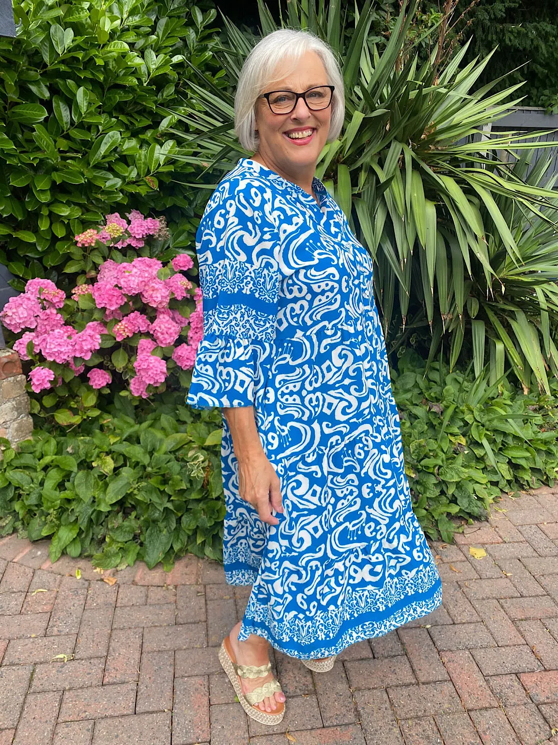 Tribal Pattern Dress Isla