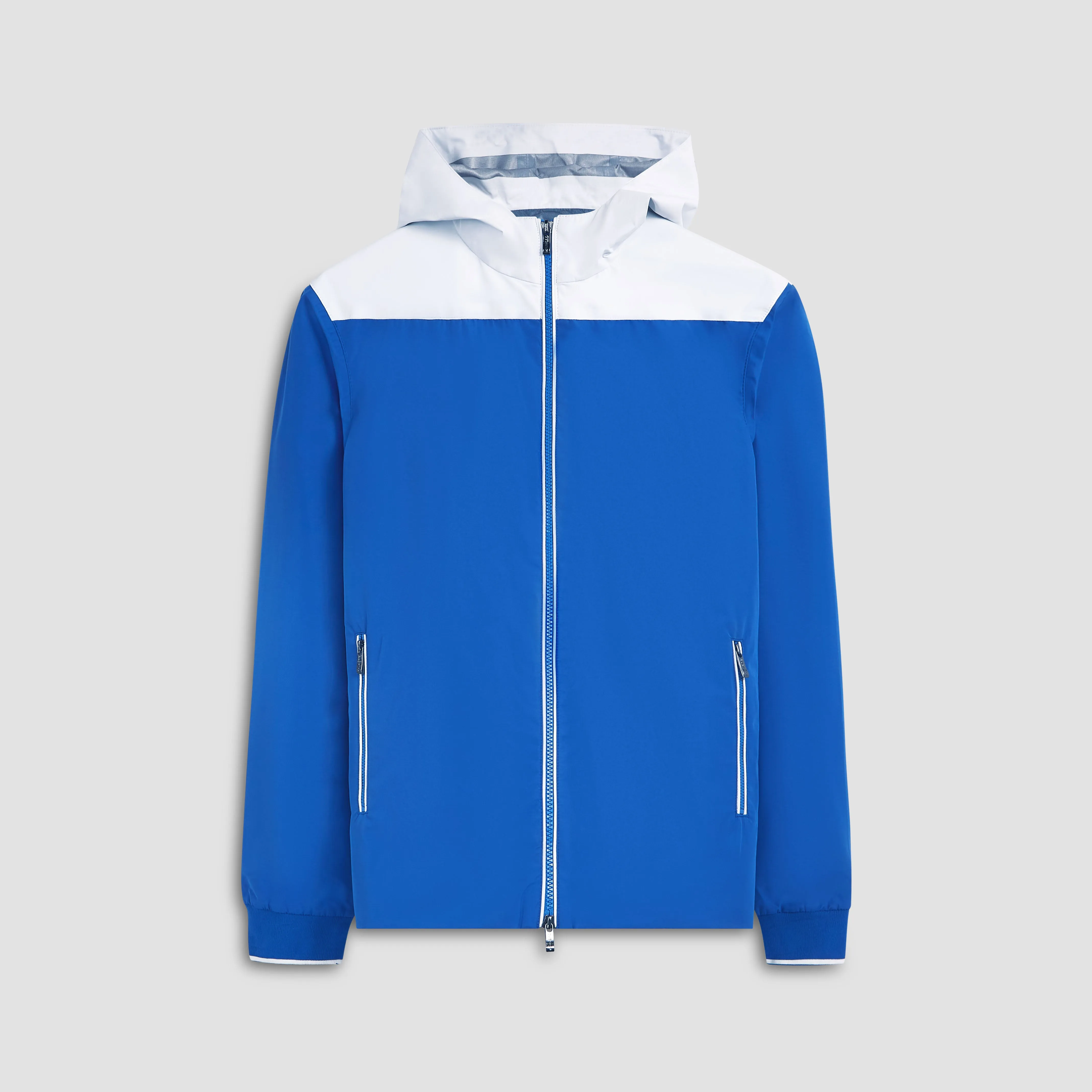 Two-Tone Nylon Windbreaker