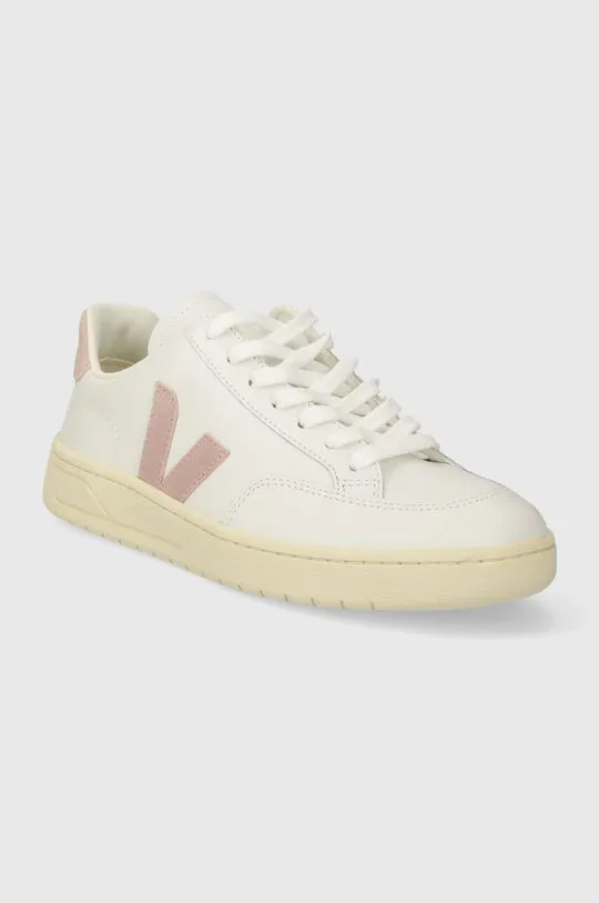 Veja leather sneakers V-12 white color XD0203485