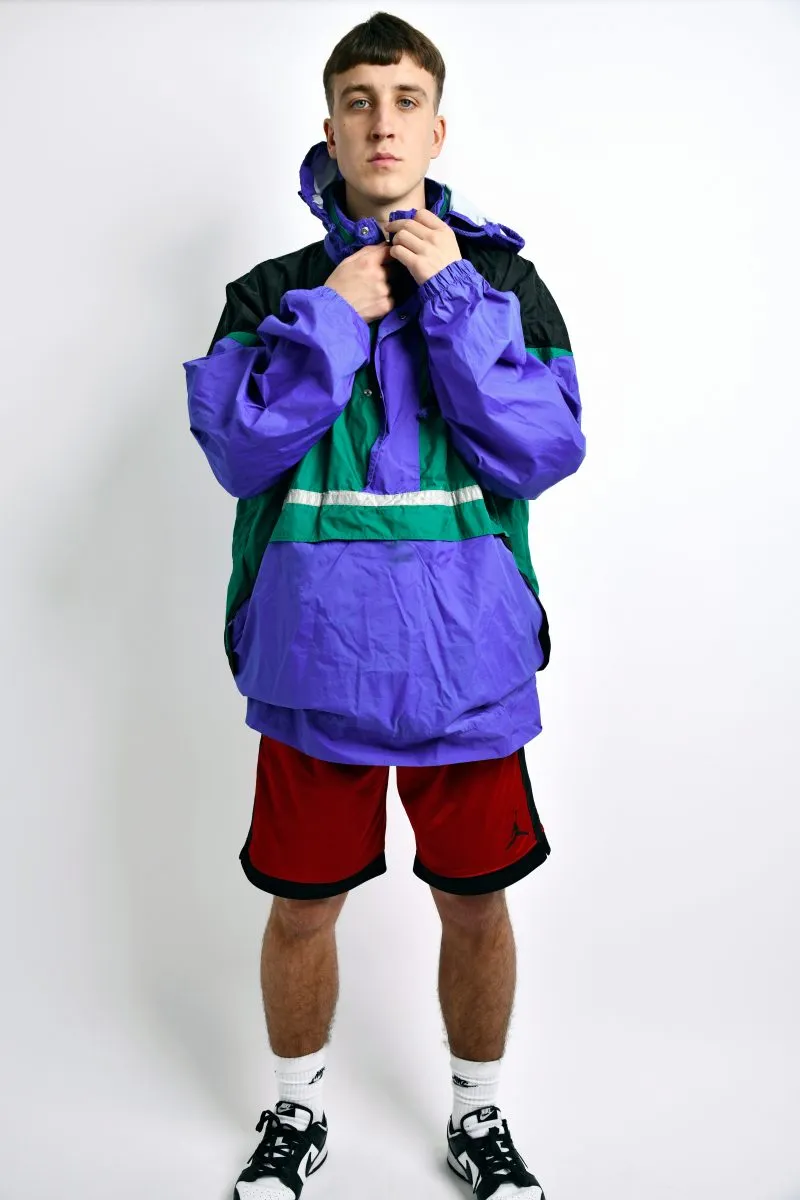 Vintage lightweight windbreaker blue