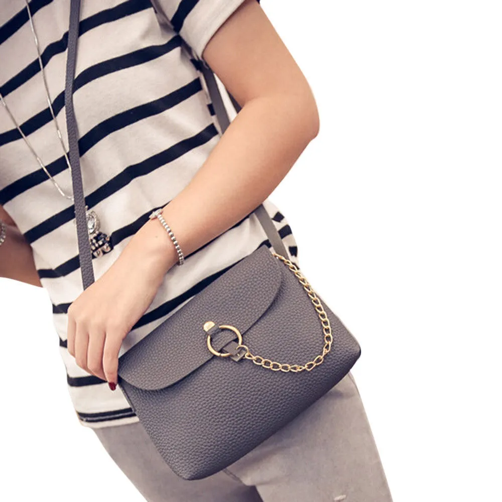 Women Bag Chain Leather Litchi Stria Hbag Crossbody Single Shoulder bag Women messenger bags famoushbags