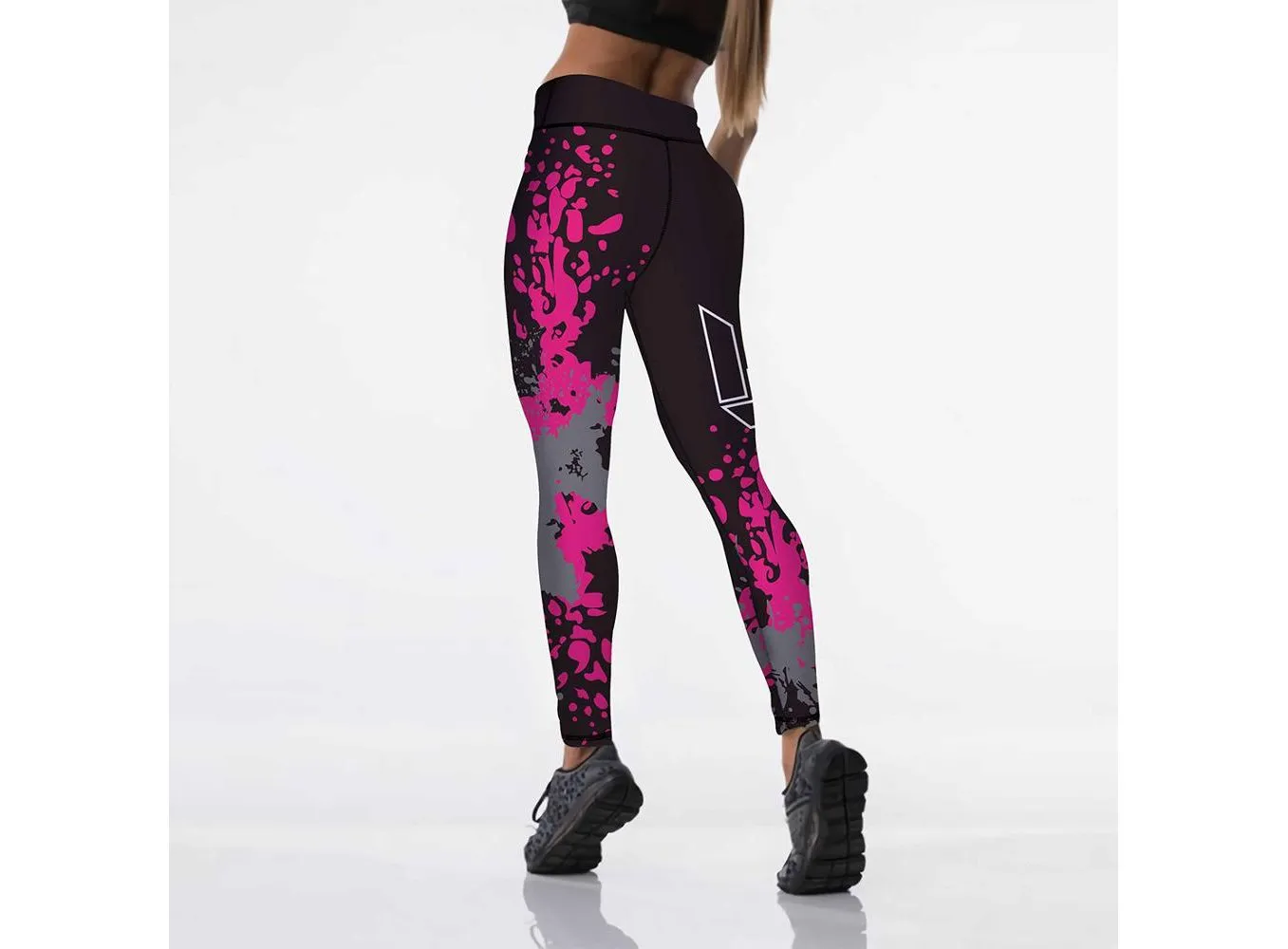 Women Leggings Slim High Waist Elasticity Leggings Fitness Printing leggins Breathable Woman Pants Leggings Push Up Strength|Leg