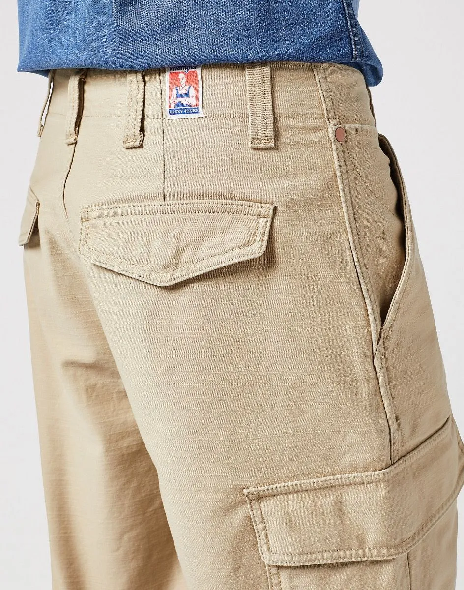 Wrangler Casey Cargo Shorts Saddle